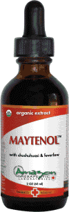 Maytenol™ (Amazon Pain Relief System) Certified Organic 2 fl oz from AMAZON THERAPEUTIC LABORATORIES